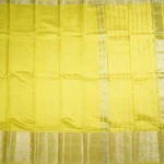 Lemon Yellow Mangalagiri Pattu Saree (3)