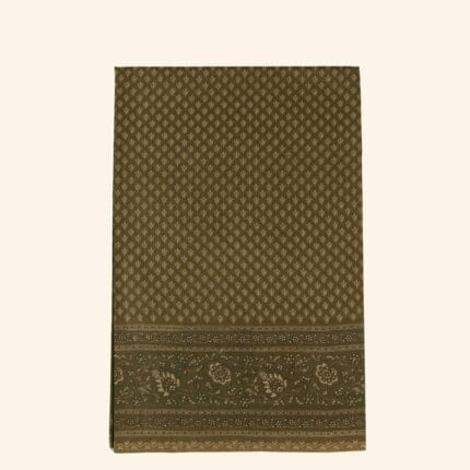 Dark Mehandi Karishma Cotton Saree