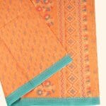 Orange Karishma Cotton Saree - Image 2