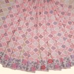 Peach Kaddi Georgette Saree - Image 2