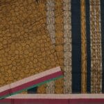 Moss Green South Cotton Saree - Image 2