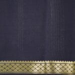 Teal Green Mysore Soft Silk Saree - Image 4