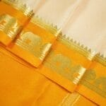 Beige Mysore Soft Silk Saree - Image 5