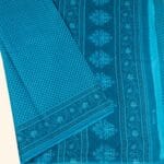 Blue Karishma Cotton Saree - Image 2