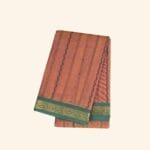 Brick Red Kanchi Handloom Saree