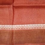 Buff Tussar Silk Saree - Image 4