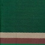 Green South Cotton Saree - Image 4