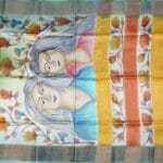 Green Tussar Silk Saree - Image 3
