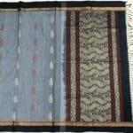 Grey Coimbatore Handloom Saree - Image 3