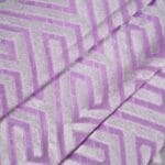 Lavender Kaddi Georgette Saree - Image 5