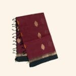 Maroon Coimbatore Handloom Saree