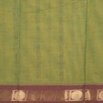 Mehandi Green Kanchi Handloom Saree - Image 4
