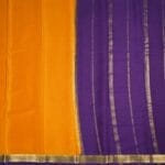 Mustard Mysore Soft Silk Saree - Image 3