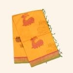 Orange Coimbatore Handloom Saree