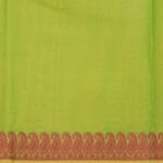 Parrot Green Kanchi Handloom Saree - Image 4