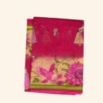 Pink Meena Cotton Saree