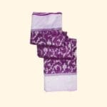 Purple Georgette Saree