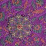 Purple Meena Cotton Saree - Image 5