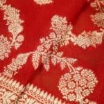 Red Georgette Saree - Image 5