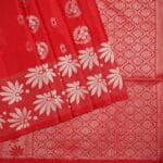Red Kanchi Soft Silk Saree - Image 2