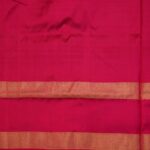 Royal Blue Pochampally Pattu Saree - Image 4