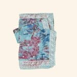 Sea Blue Georgette Saree