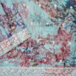 Sea Blue Georgette Saree - Image 2