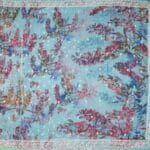 Sea Blue Georgette Saree - Image 3
