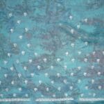 Sea Blue Georgette Saree - Image 4