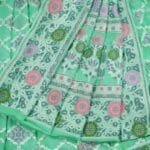Sea Green Kaddi Georgette - Image 3
