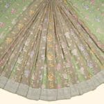 Tan Kaddi Georgette Saree - Image 2