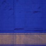 Teal Green Pochampally Pattu Saree - Image 4