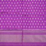 Warm Pink Pochampally Pattu Saree - Image 3