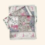White Space Silk Designer Saree