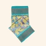 Yellow Tussar Silk Saree