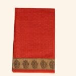 Rust Orange Karishma Cotton Saree
