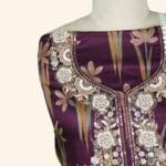 Floral cotton Kurti Material - Image 4