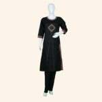 Black Cotton Cord set