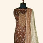 Floral Cotton Kurti Material - Image 2