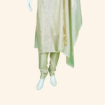Cream Kurti Set - Image 3