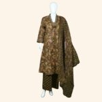 Green Kali Kurti Set