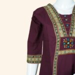 Maroon Cotton Cord set - Image 3