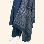 Navy Blue Kali Kurti Set - Image 3