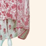 Peach Cotton Kurti Set - Image 5