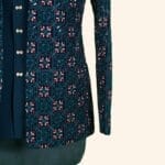 Teal Green Jodhpuri Suit - Image 3