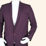 Wine Men's Suit - Image 5