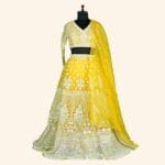 Yellow Bridal Lehenga