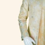 Yellow Indo Western Sherwani Set - Image 5