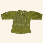Girls Green Top