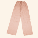 Girls Peach Palazzo Pants